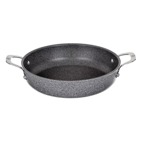 Patelnia BALLARINI Salina Granitium głęboka z 2 uchwytami granitowa 28 cm 75002-810-0