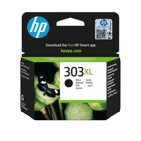 HP Oryginalny czarny tusz 303XL o wysokiej wydajności