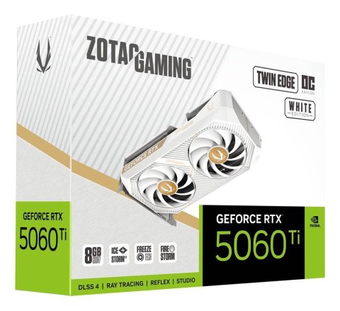 Karta graficzna ZOTAC RTX 5060Ti 8GB Twin Edge OC White