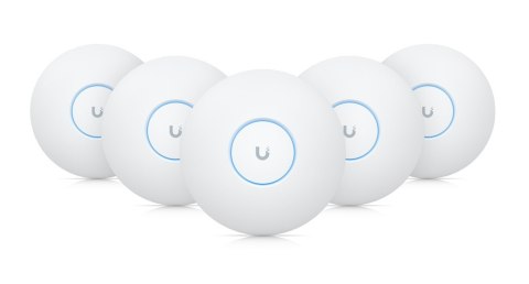 Ubiquiti U7-Pro-5 punkt dostępowy WiFi7, 6GHz, 9,3 Gbps, 1x RJ45 2.5Gbps, 5-pack