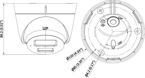 Kamera IP Hikvision DS-2CD1323G2-LIU 2 8mm PL