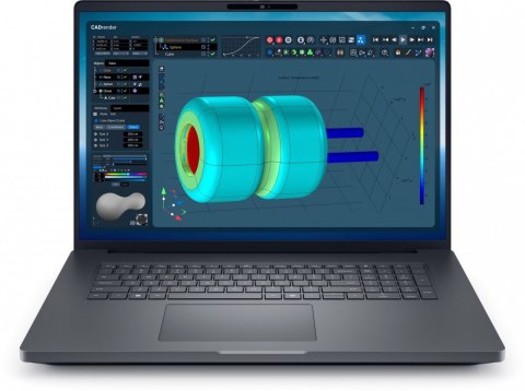 Stacja robocza Dell Pro Max 18 Plus MB18250 W11P U9-285HX|64GB|1TB|Nvidia RTX PRO 3000 12GB|FgrPr&SmtCd|WLAN+BT|18.0 QHD+|BcklKb