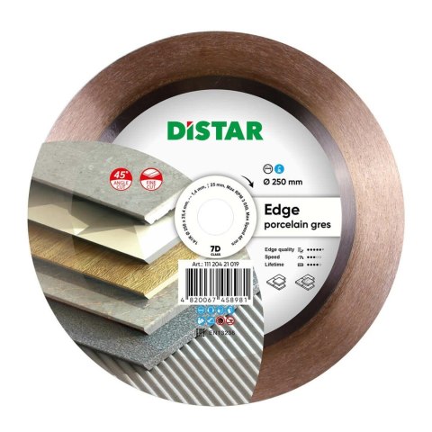 Distar Tarcza Diamentowa Edge 250 x 1,4 x 25 x 25,4