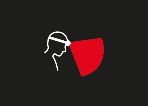 Latarka czołowa LED Petzl SWIFT RL Czarny, Biały