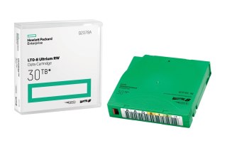 HPE LTO-8 Ultrium 30TB RW Data Cartridge Pusta taśma danych 12 TB 1,26 cm