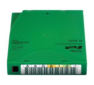 HPE LTO-8 Ultrium 30TB RW Data Cartridge Pusta taśma danych 12 TB 1,26 cm