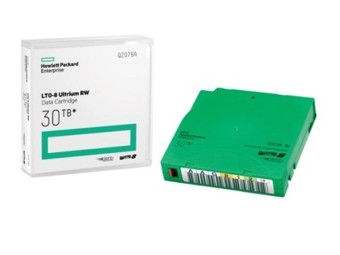 HPE LTO-8 Ultrium 30TB RW Data Cartridge Pusta taśma danych 12 TB 1,26 cm