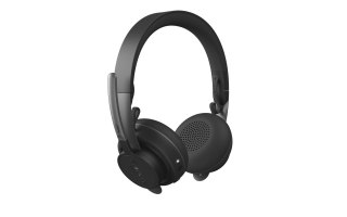 Słuchawki z mikrofonem Logitech Zone (981000854) Bluetooth Grafitowy