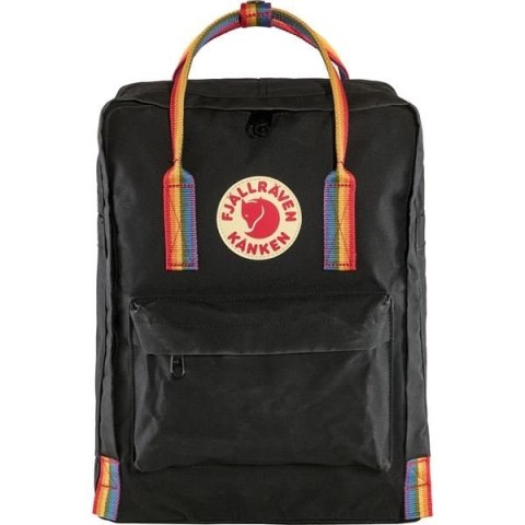 Plecak Kanken Rainbown-550-907 black-rainbow pattern FJALLRAVEN