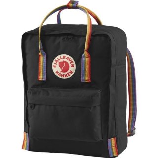 Plecak Kanken Rainbown-550-907 black-rainbow pattern FJALLRAVEN