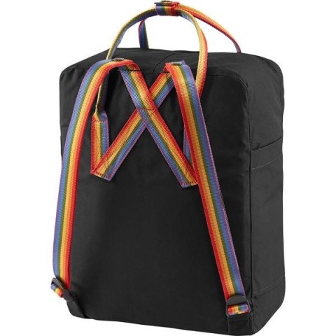Plecak Kanken Rainbown-550-907 black-rainbow pattern FJALLRAVEN