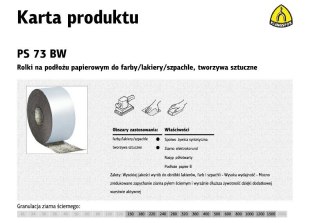 Papier rolka 150mm 320 PS73BW (50mb)