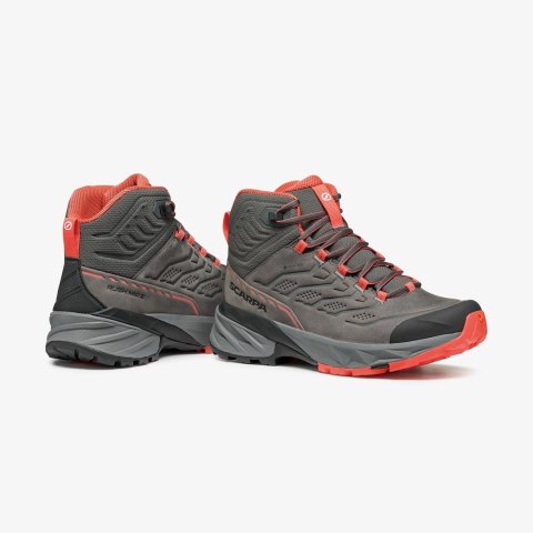 Buty turystyczne damskie Scarpa Rush 2 Pro Mid GTX - titanium/coral