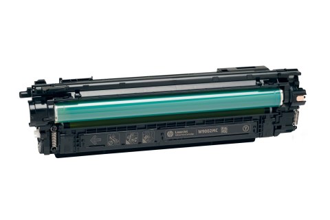 HP 655A oryginalny wkład LaserJet z żółtym tonerem