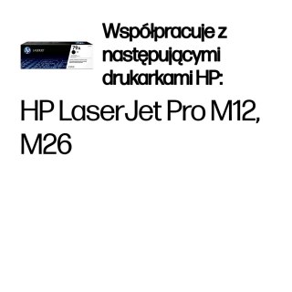 HP 79A oryginalny wkład z czarnym tonerem LaserJet