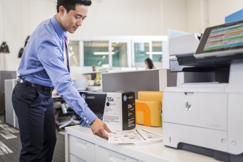 Wkład HP nr 55A HP55A HP 55A (CE255A)