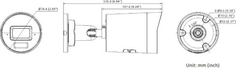 Kamera IP Hikvision DS-2CD2083G2-LI2U SL 2 8mm PL