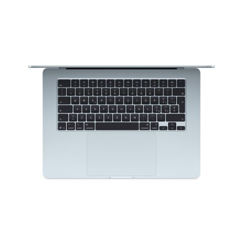 Apple 15-inch MacBook Air: Apple M5 chip with 10-core CPU and 10-core GPU, 16GB, 512GB SSD - Sky Blue