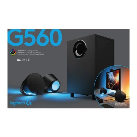Logitech G G560 zestaw głośników 120 W PC/Laptop Czarny 2.1 kan. 30 W Bluetooth