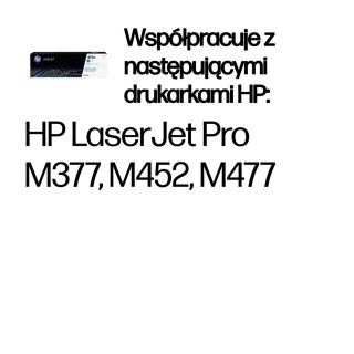 HP 410A oryginalny wkład z niebieskim tonerem LaserJet