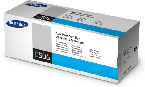 Samsung Oryginalny błękitny toner o wysokiej wydajności HP CLT-C506L
