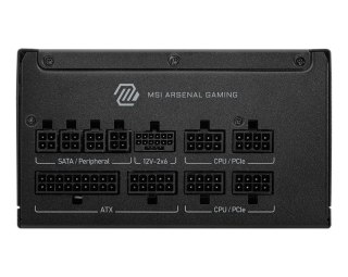 Zasilacz MSI MAG A1000GLS PCIE5 1000W 80+ Gold ATX 3.1