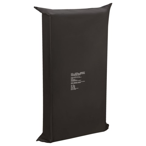 Materac gimnastyczny składany czarny 2400x1200x50mm HMS MGS01