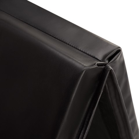 Materac gimnastyczny składany czarny 2400x1200x50mm HMS MGS01