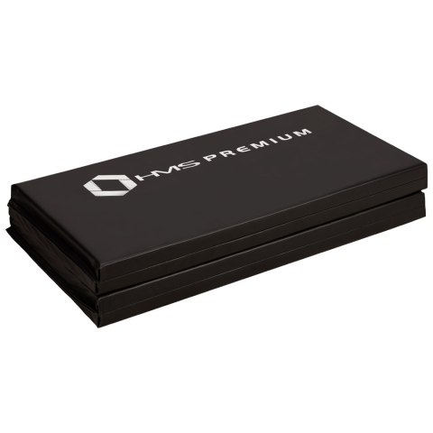 Materac gimnastyczny składany czarny 2400x1200x50mm HMS MGS01