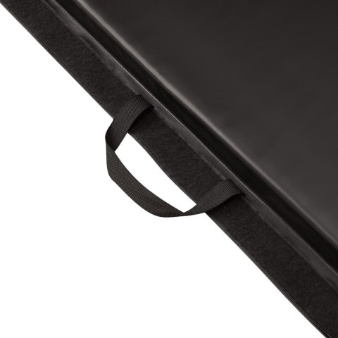 Materac gimnastyczny składany czarny 2400x1200x50mm HMS MGS01