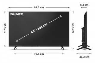 Telewizor LED 40 cali 40HA1405E