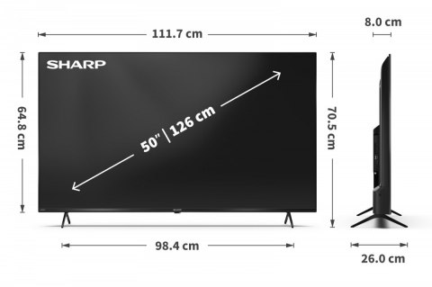Telewizor LED 50 cali 50GK4445E