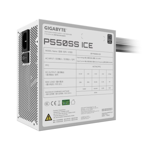 Zasilacz Gigabyte GP-P550SS ICE 550W