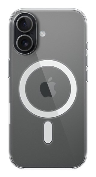 Przezroczyste etui Apple na iPhone'a 17 z MagSafe