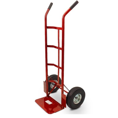 Wózek transportowy 200 kg stalowy 2 koła pompowane magazynowy do ładunków