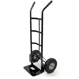 Wózek transportowy 200 kg stalowy 2 koła pompowane magazynowy do ładunków