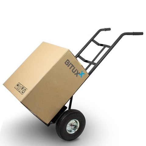 Wózek transportowy 200 kg stalowy 2 koła pompowane magazynowy do ładunków