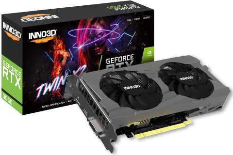 Karta graficzna INNO3D GeForce RTX 3050 Twin X2 V2 Special, 6144 MB GDDR6