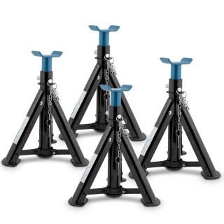 Podpory warsztatowe 2T regulowane kobyłki 4 szt stalowe 2000 kg