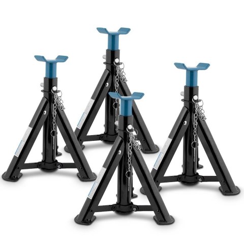 Podpory warsztatowe 2T regulowane kobyłki 4 szt stalowe 2000 kg