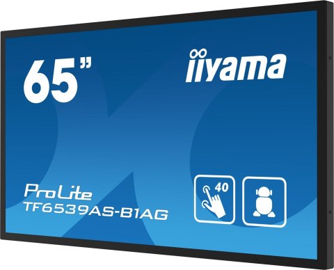 Monitor Iiyama Display Public 65 TF6539AS-B1AG