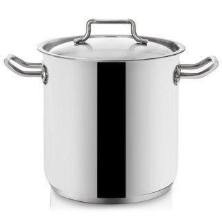Garnek Stalowy 11 L ORION PRO Duży 24 cm Indukcja Zmywarka