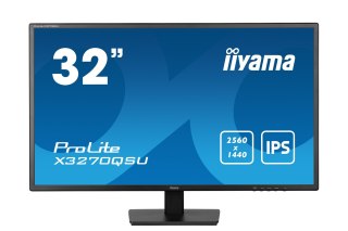 Monitor iiyama ProLite X3270QSU-B1 81,3 cm (32") 2560 x 1440 px Wide Quad HD LED Czarny