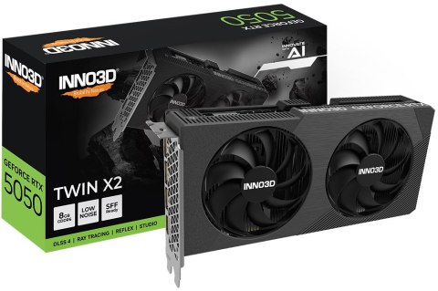 INNO3D GeForce RTX 5050 TWIN X2 NVIDIA 8 GB GDDR6