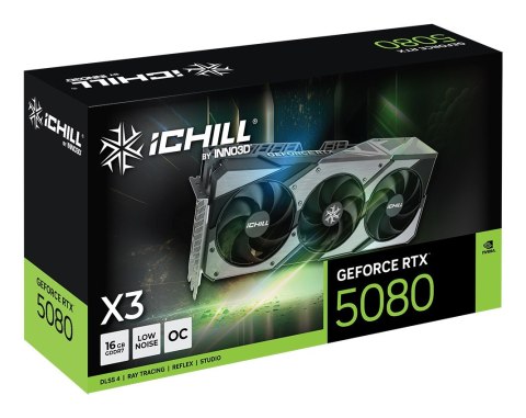Karta graficzna INNO3D GEFORCE RTX 5080 ICHILL X3 16GB GDDR7