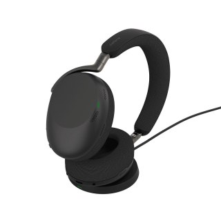 Jabra Evolve3 85 Zestaw słuchawkowy Bezprzewodowy Opaska na głowę Biuro/centrum telefoniczne USB Typu-A Bluetooth Czarny