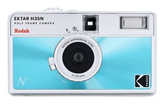 Kodak EKTAR H35N Kompaktowa kamera filmowa 35 mm Niebieski, Srebrny