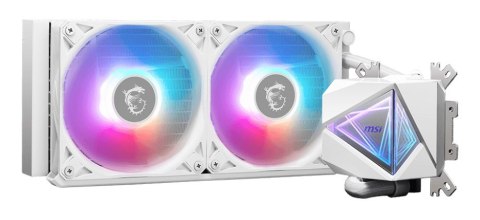 MSI MAG Coreliquid I240 Procesor Zestaw do chłodzenia płynami 12 cm Biały 1 szt.