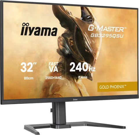 Iiyama G-MASTER GB3295QSU-B1 monitor komputerowy 80 cm (31.5") 2560 x 1440 px Quad HD LED Czarny