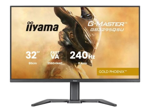 Iiyama G-MASTER GB3295QSU-B1 monitor komputerowy 80 cm (31.5") 2560 x 1440 px Quad HD LED Czarny
